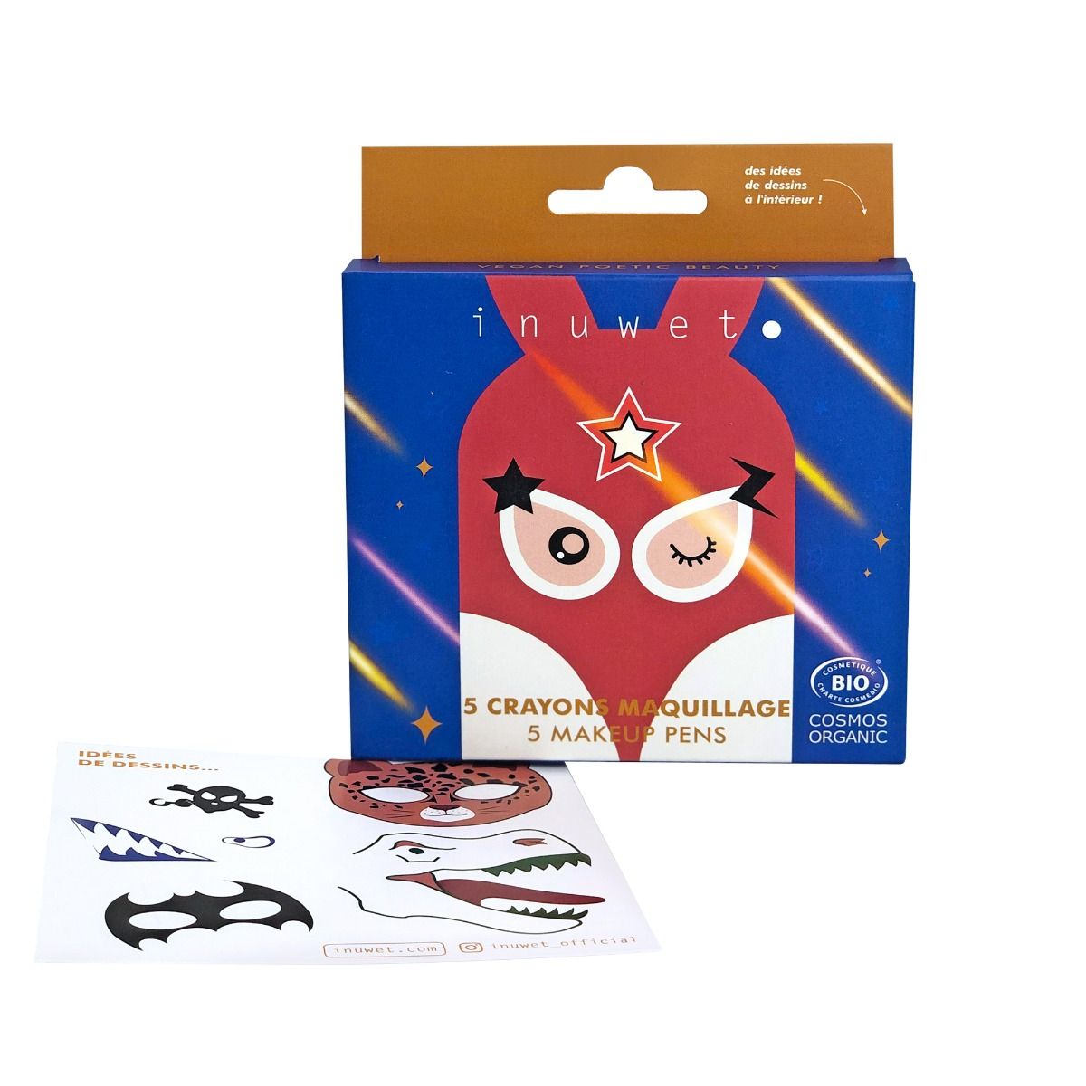 Kit 5 crayons maquillage Wild land Inuwet
