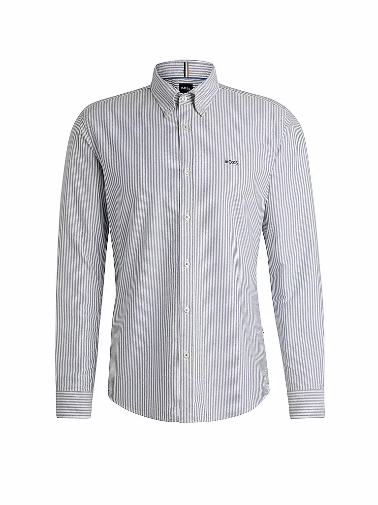 BOSS Hemd Slim Fit H-ROAN dunkelblau