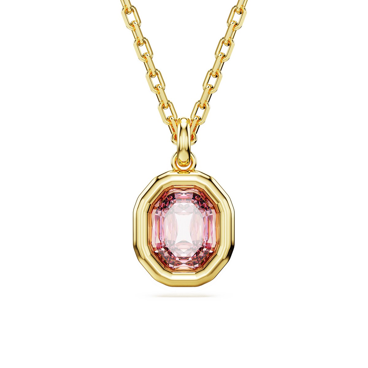 Pendentif Swarovski Imber octogonal rose