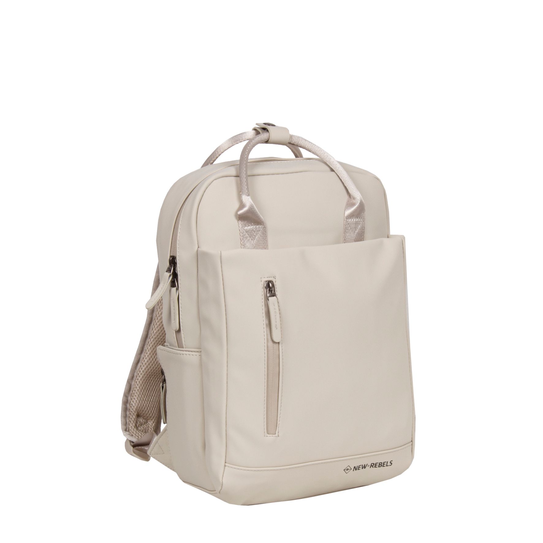 New Rebels Harper Miami Backpack Laptop 13 inch Beige