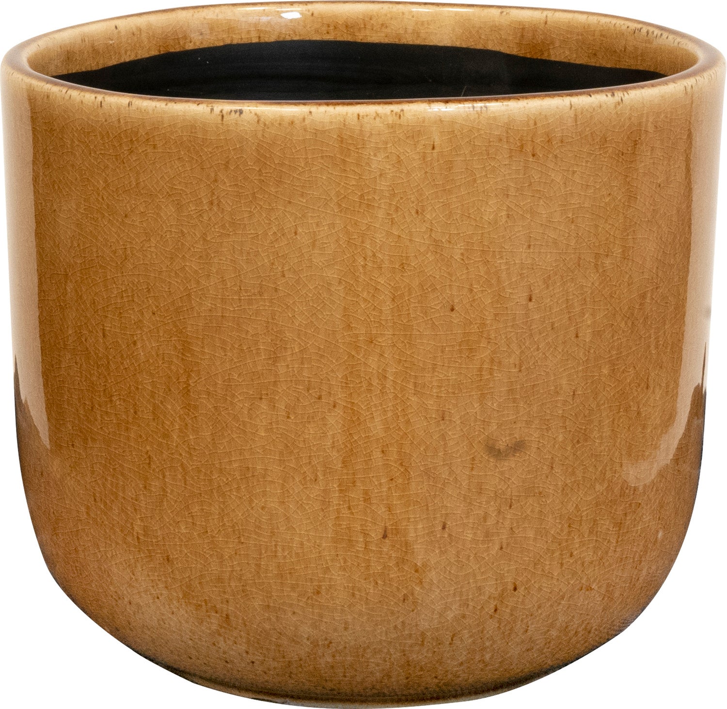 TS bloempot Nine bruin D 17 H 15 cm