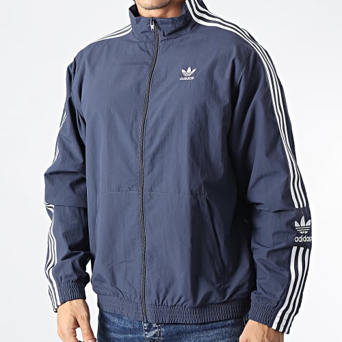 Veste Zippée A Bandes Lock Up HC2000 Bleu Marine