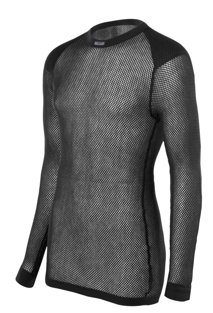 Brynje Wool Thermo Shirt w/inlay<br>Holder deg tørr under aktivitet - varm når du er i ro