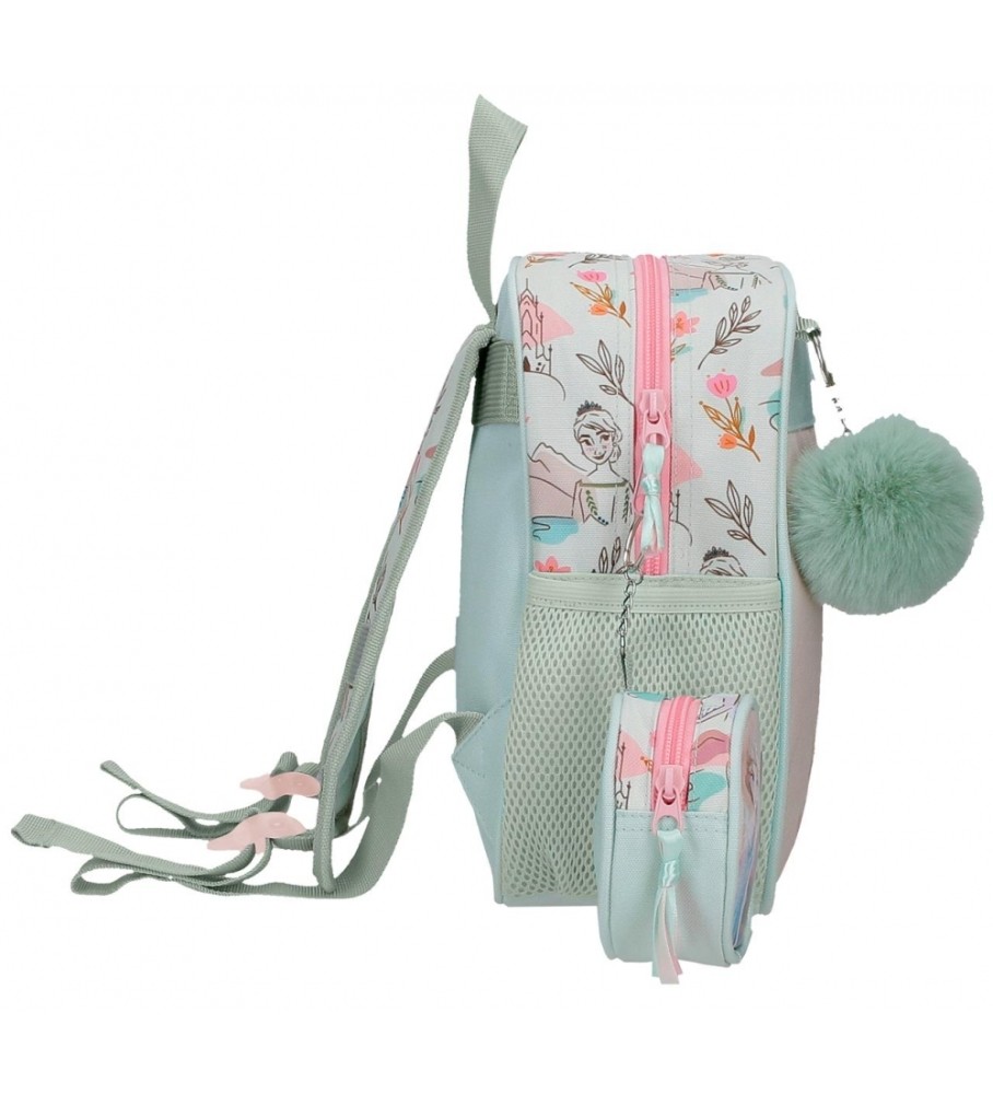 Mochila infantil verde Disney Frozen Strong Spirit