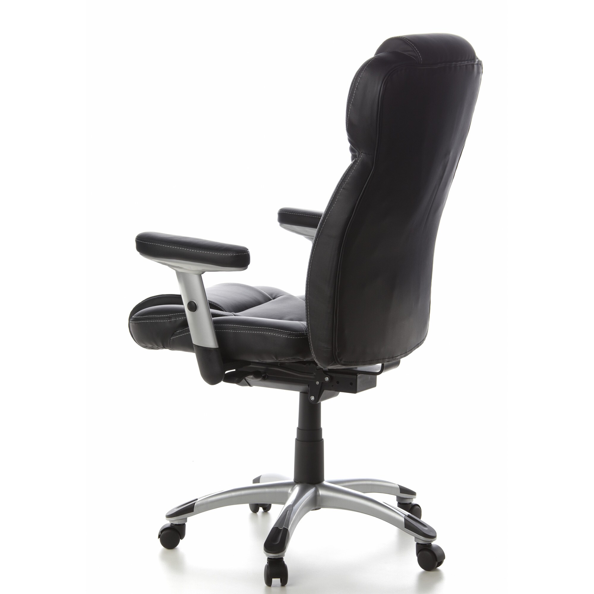 Profi Chefsessel EMBASSY 200 Leder mit Armlehnen (höhenverstellbar) hjh OFFICE