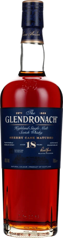 GLENDRONACH 18 YEARS SHERRY CASK 70CL