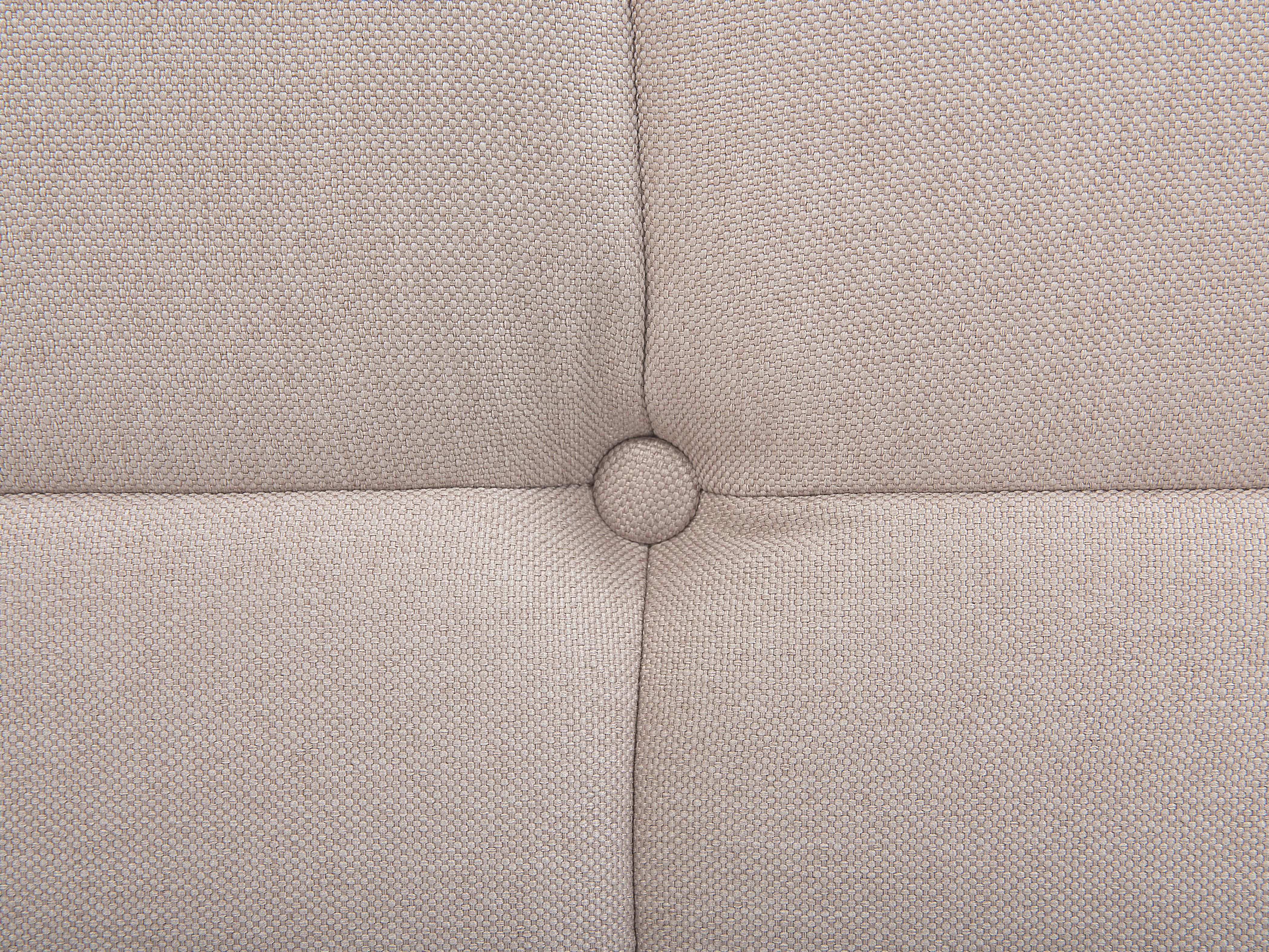 Boxspring Stof ADMIRAL 90 x 200 cm Zandbeige