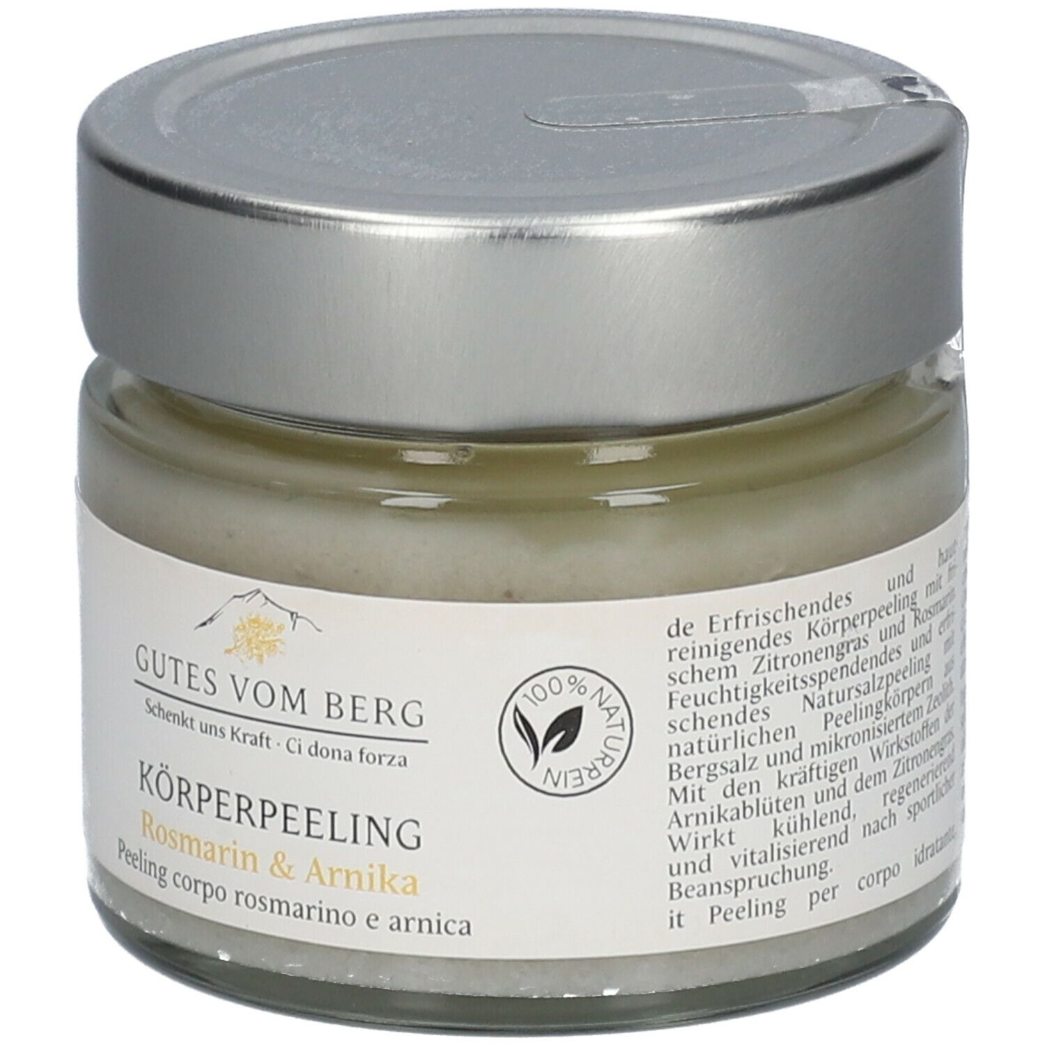 GUTES VOM BERG Körperpeeling Rosmarin & Arnika