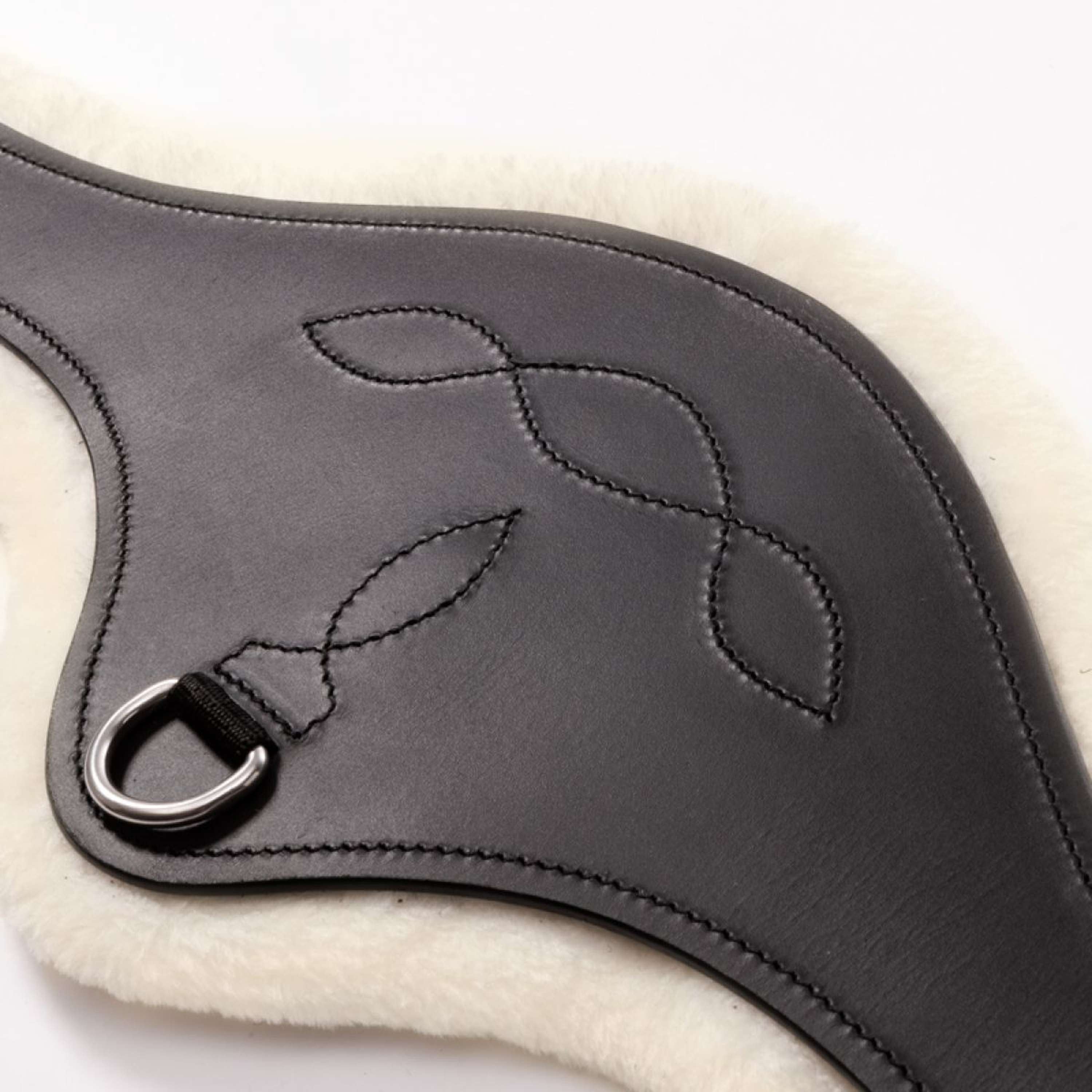 Kavalkade Veelzijdigheidssingel Casper Oiled Leather Faux Fur met Elas
