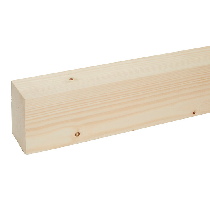 Tasseau raboté ép 69 mm x l 94 mm x L 2 400 mm - 3 paquets