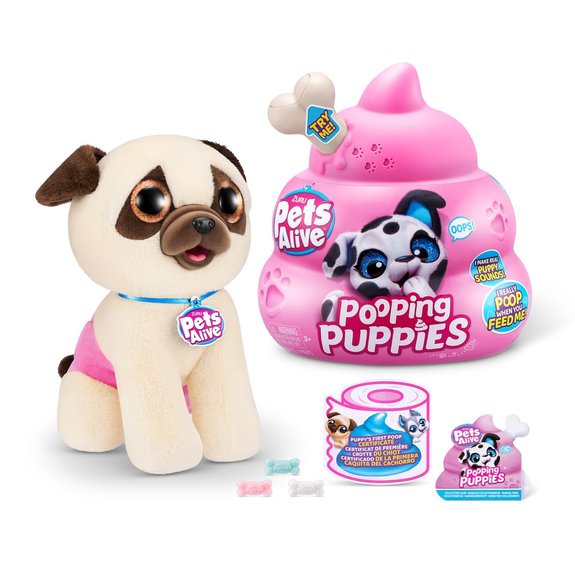 Peluche puppies interactif