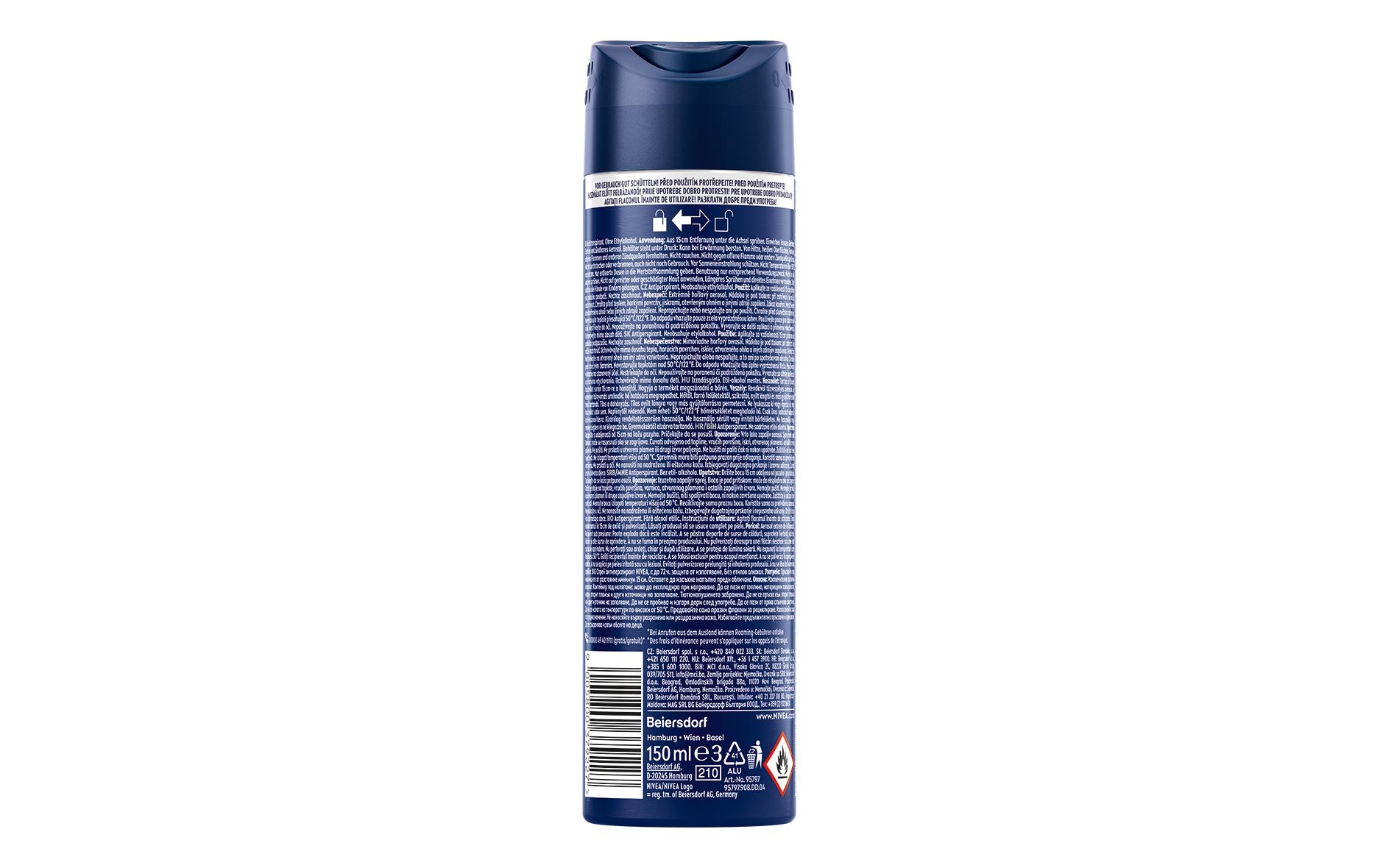 Deo Spray Alpine Breeze 150 mlBietet 72h Schutz mit einem lebendigen Duft