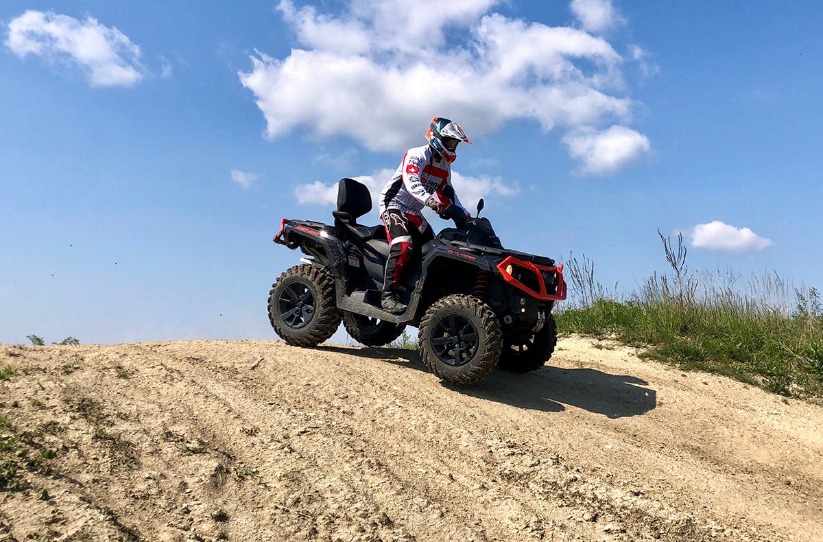 Quad Offroad fahren in Prag als Geschenk