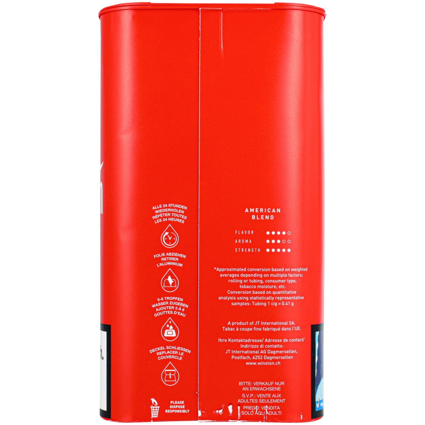 Winston Volume Red HVT MYO