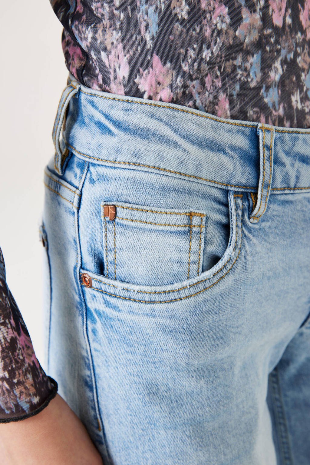 Garcia low waist wide leg jeans medium used