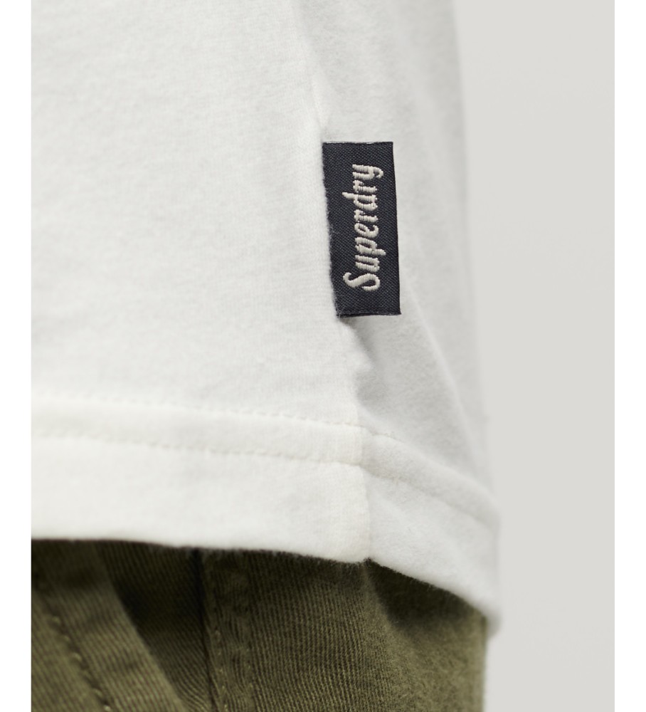 Camiseta Superdry Vintage Cali Logo Branca