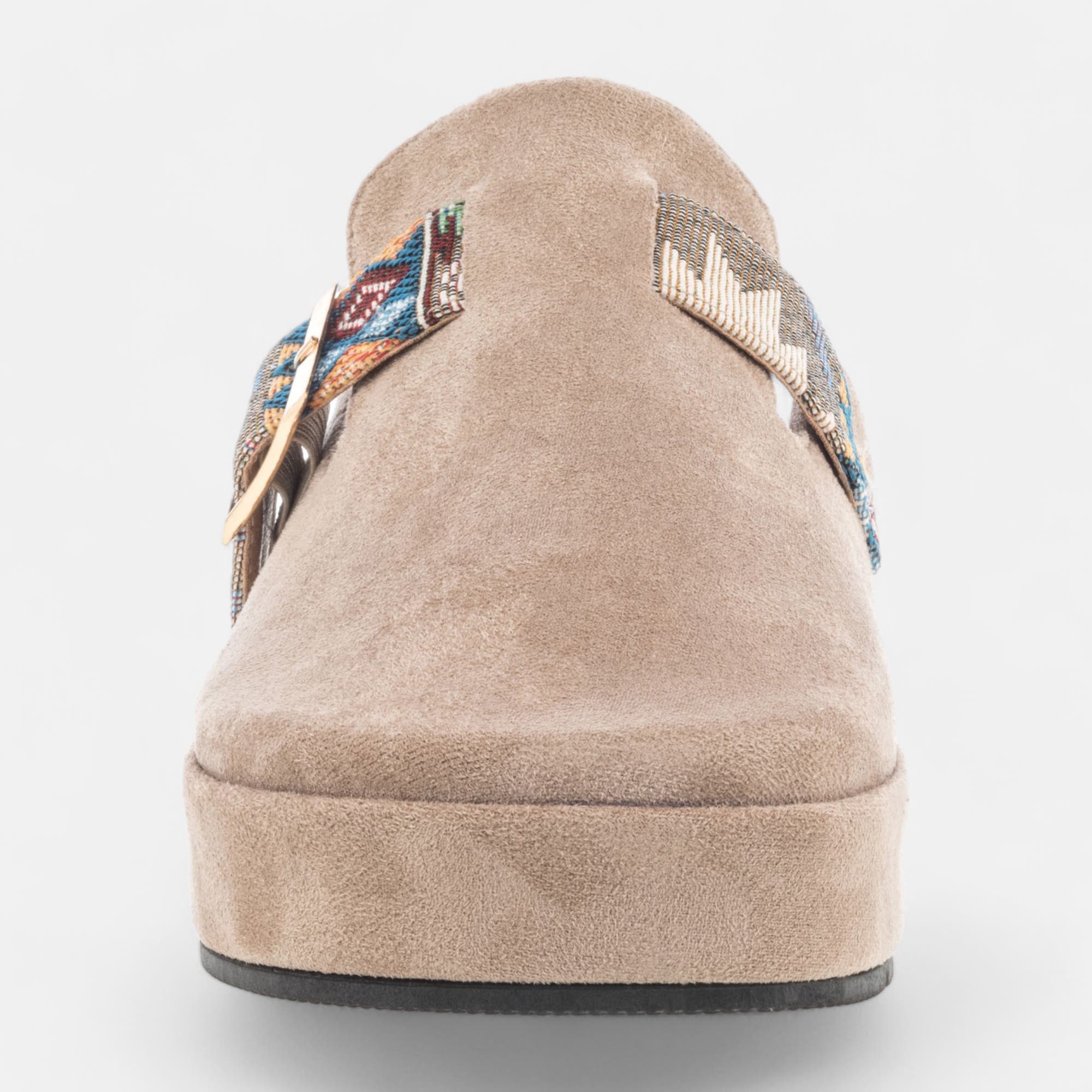 Mules Femme taupe