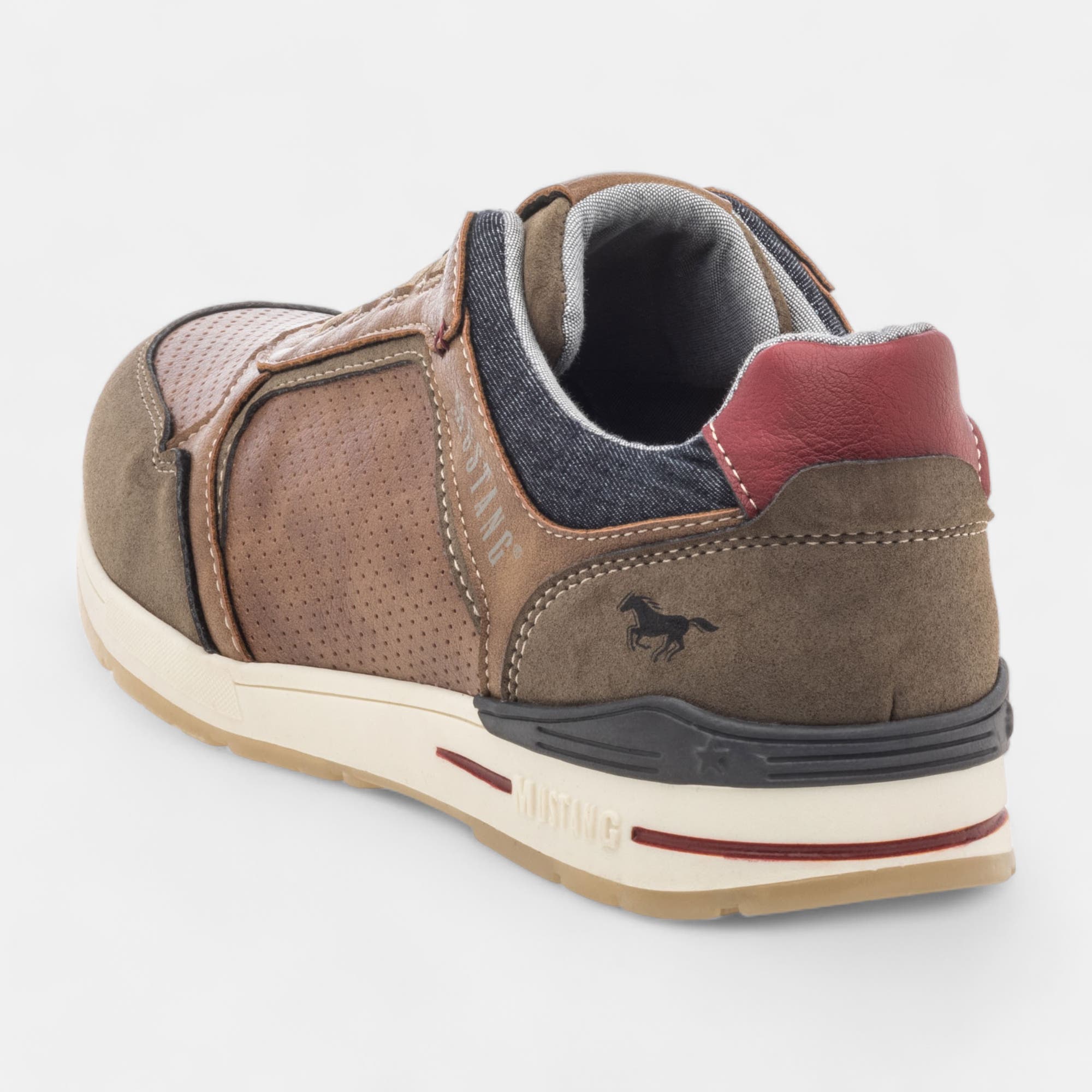 Baskets basses Homme cognac