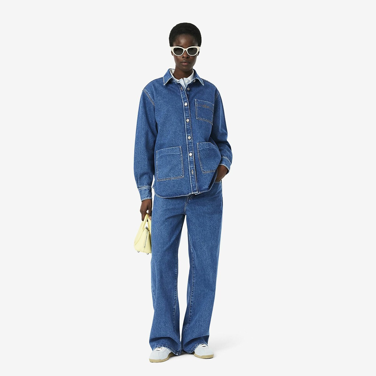 LACOSTE<br>Jaqueta de trabalho em jeans