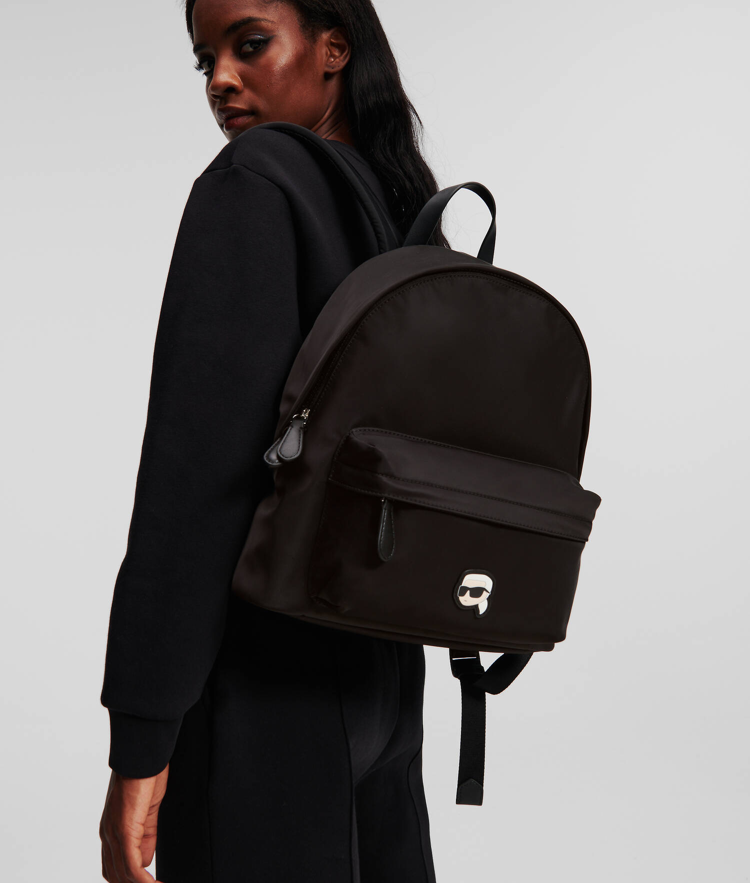 SAC À DOS EN NYLON DE TAILLE MOYENNE K/IKONIK