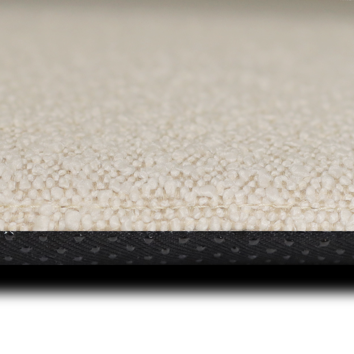 Fem zitkussen bouclé beige