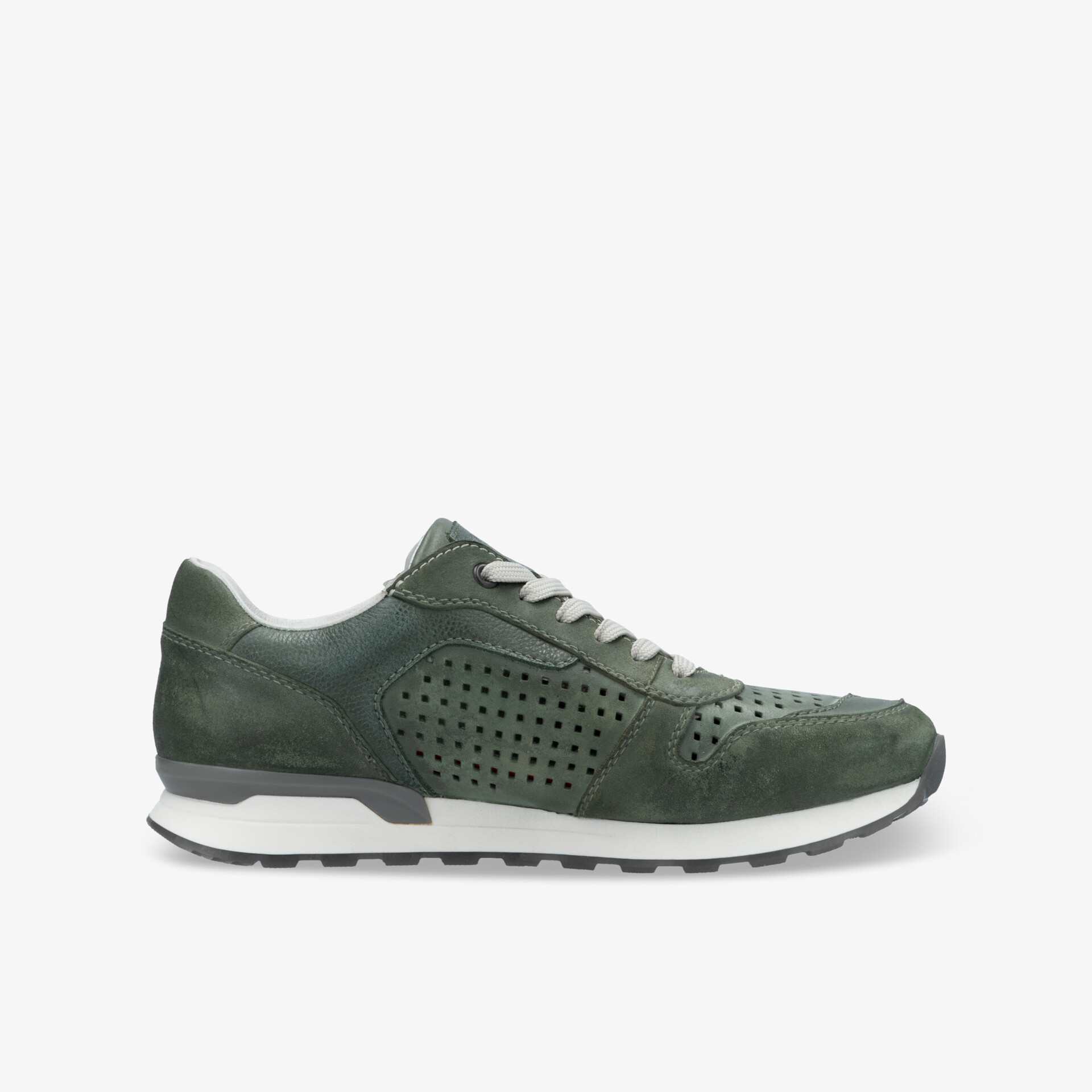 rieker Herren Schnürer olive