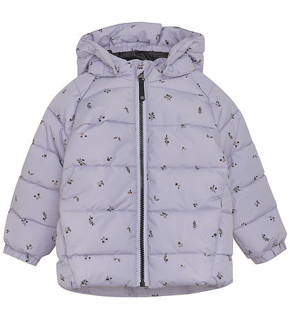 Color Kids Steppjacke - Quilted - Langweilig Lavender m. Blumen