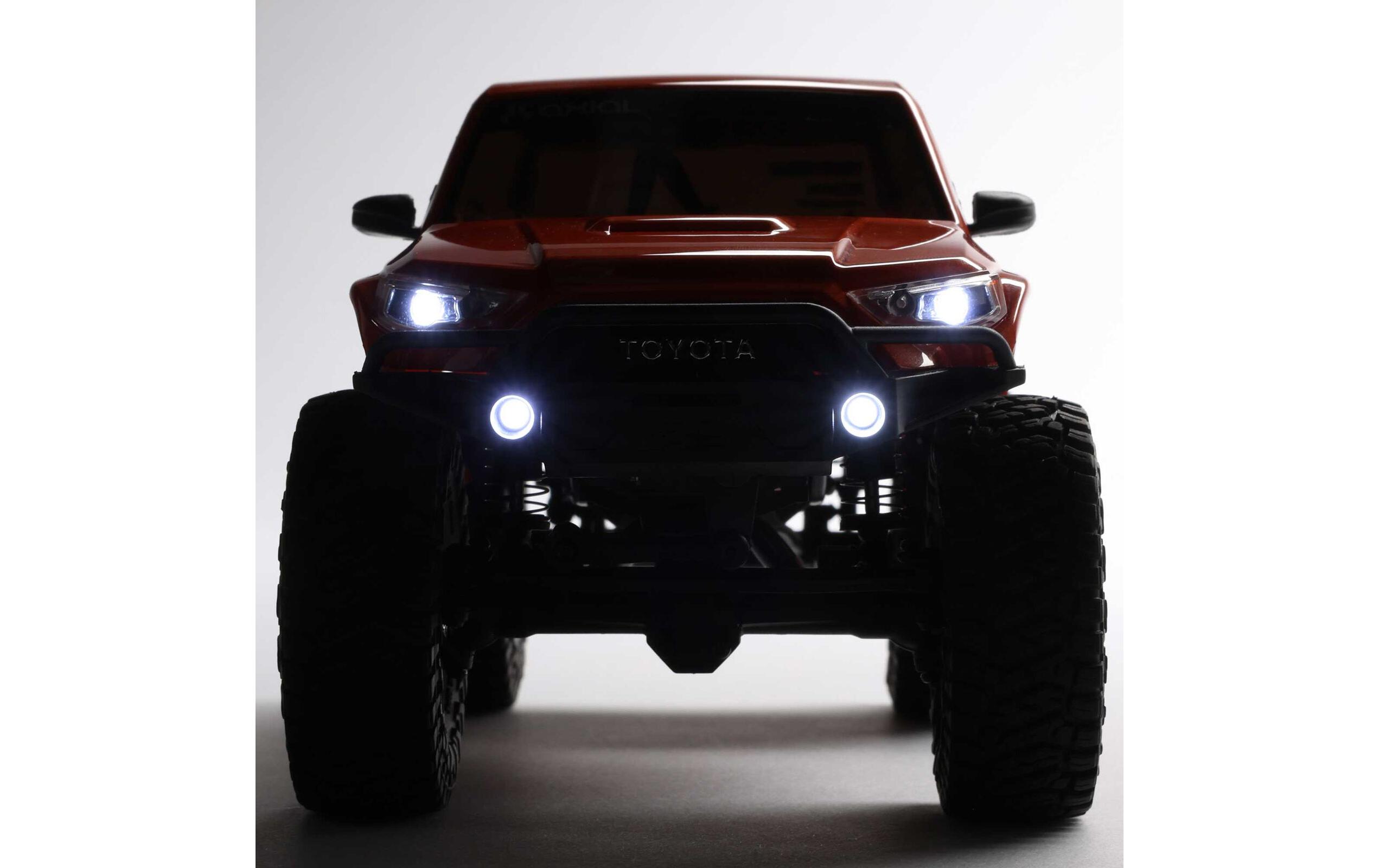 Scale Crawler SCX24 Toyota 4Runner 1:24 RTR - Orange<br>Rock Crawler Brushed 4WD mit Akku & Ladegerät