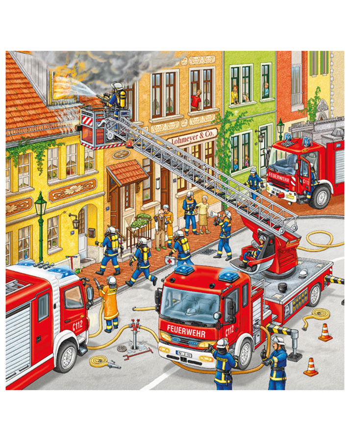 Puzzle Feuerwehreinsatz 3x49