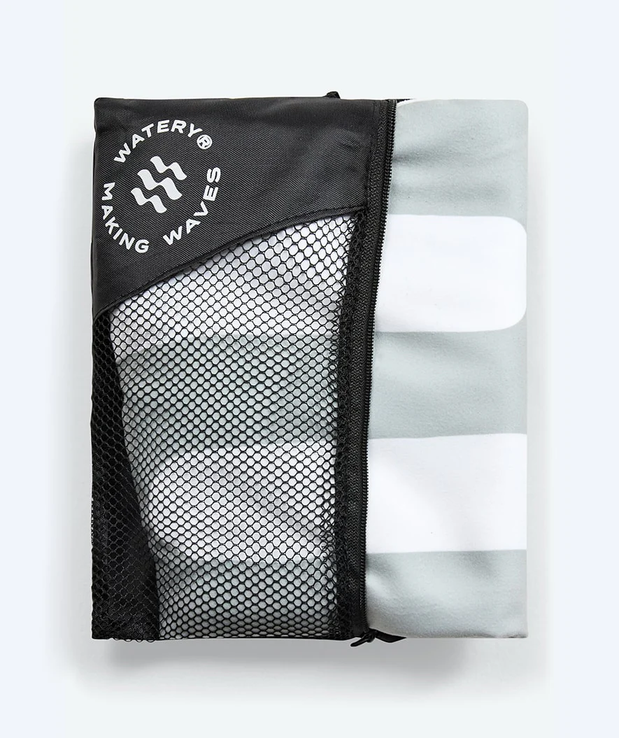 Watery microfiber håndklæde (160 x 80 cm) - Eco Nebraska - Sand