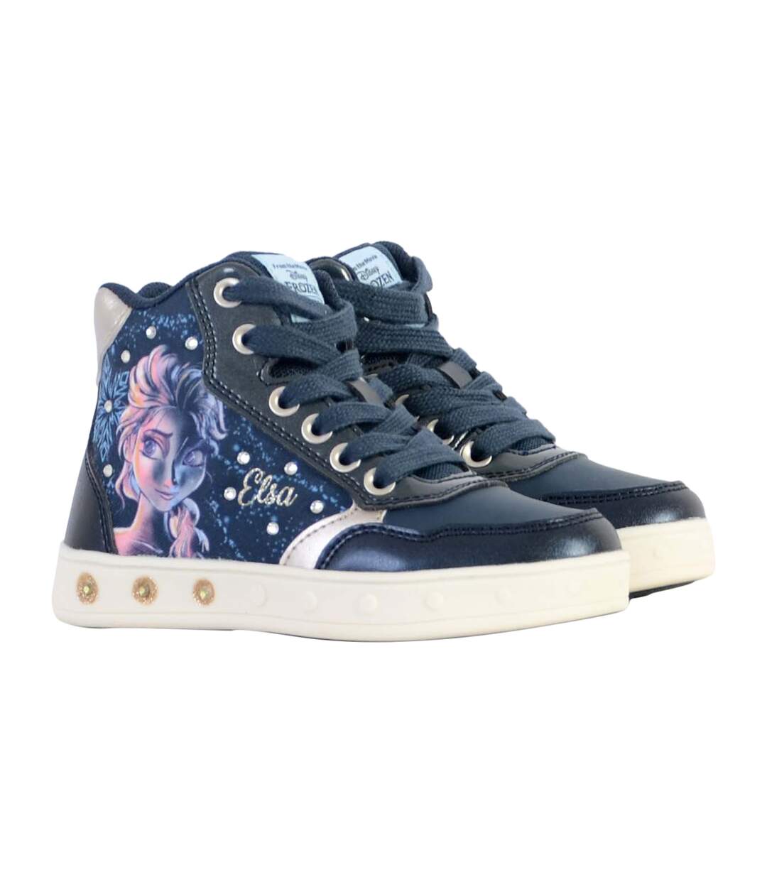 Basket Montante Cuir Enfant Geox Skylin