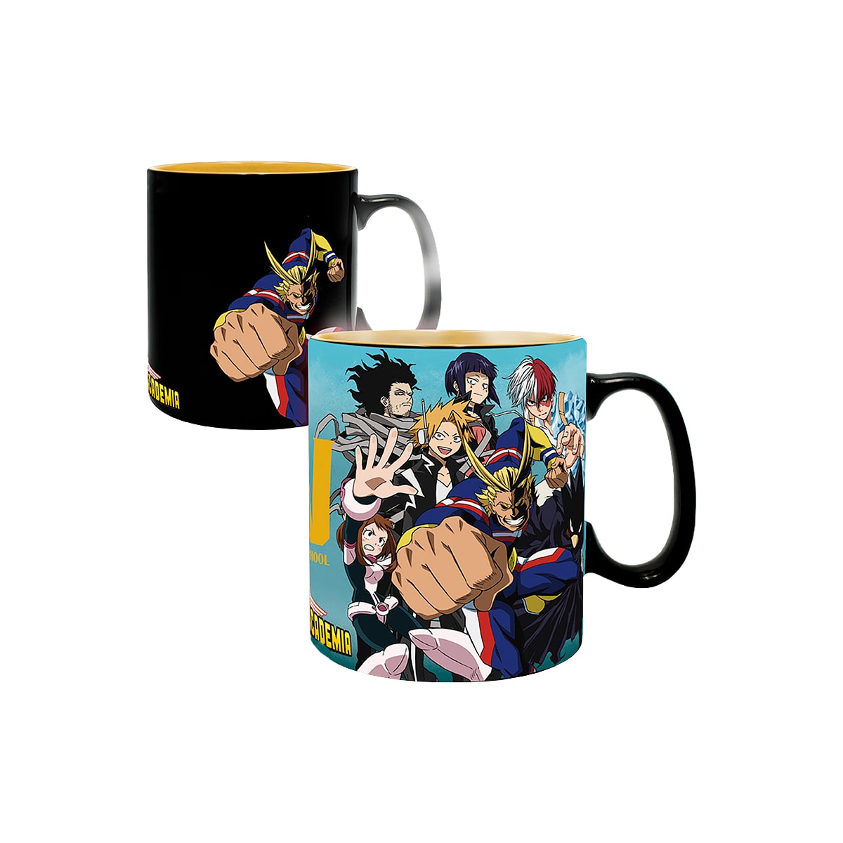 ABYstyle My Hero Academia group varmeaktivert krus 460ml
