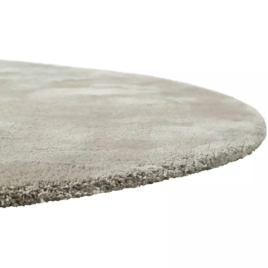 Homie Living Hochflorteppich Pisa hellgrau creme