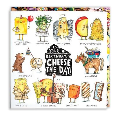 Cheese Birthday Puns Card