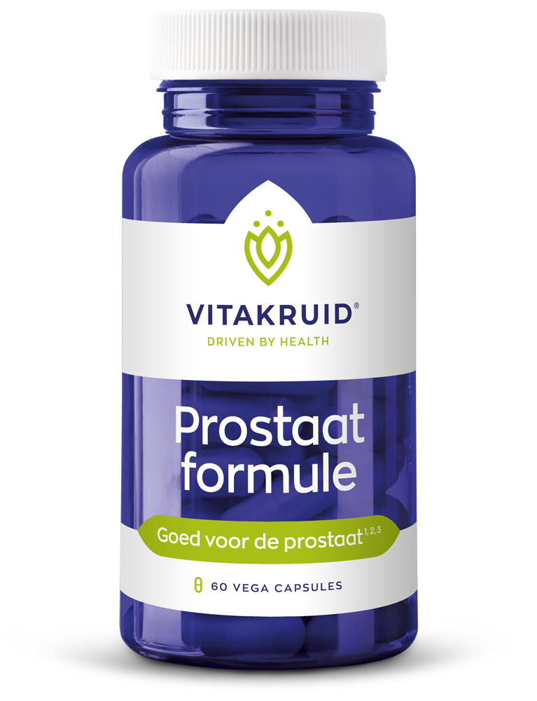 Vitakruid Prostaatformule Oa Zaagpalm, Brandnetel & Zink (60 vega capsules)