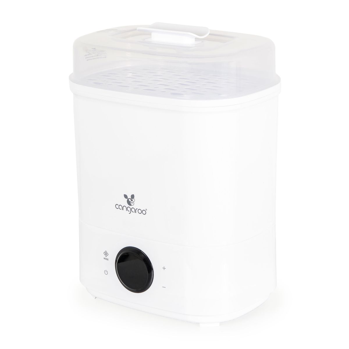 Cangaroo Sterilisator Cai Trockner 2 in 1 bis zu 6 Flaschen, LCD-Display, Touch weiß