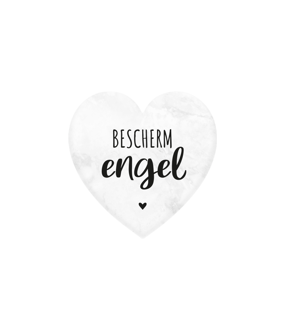 Engel Marmer Hartje 5cm