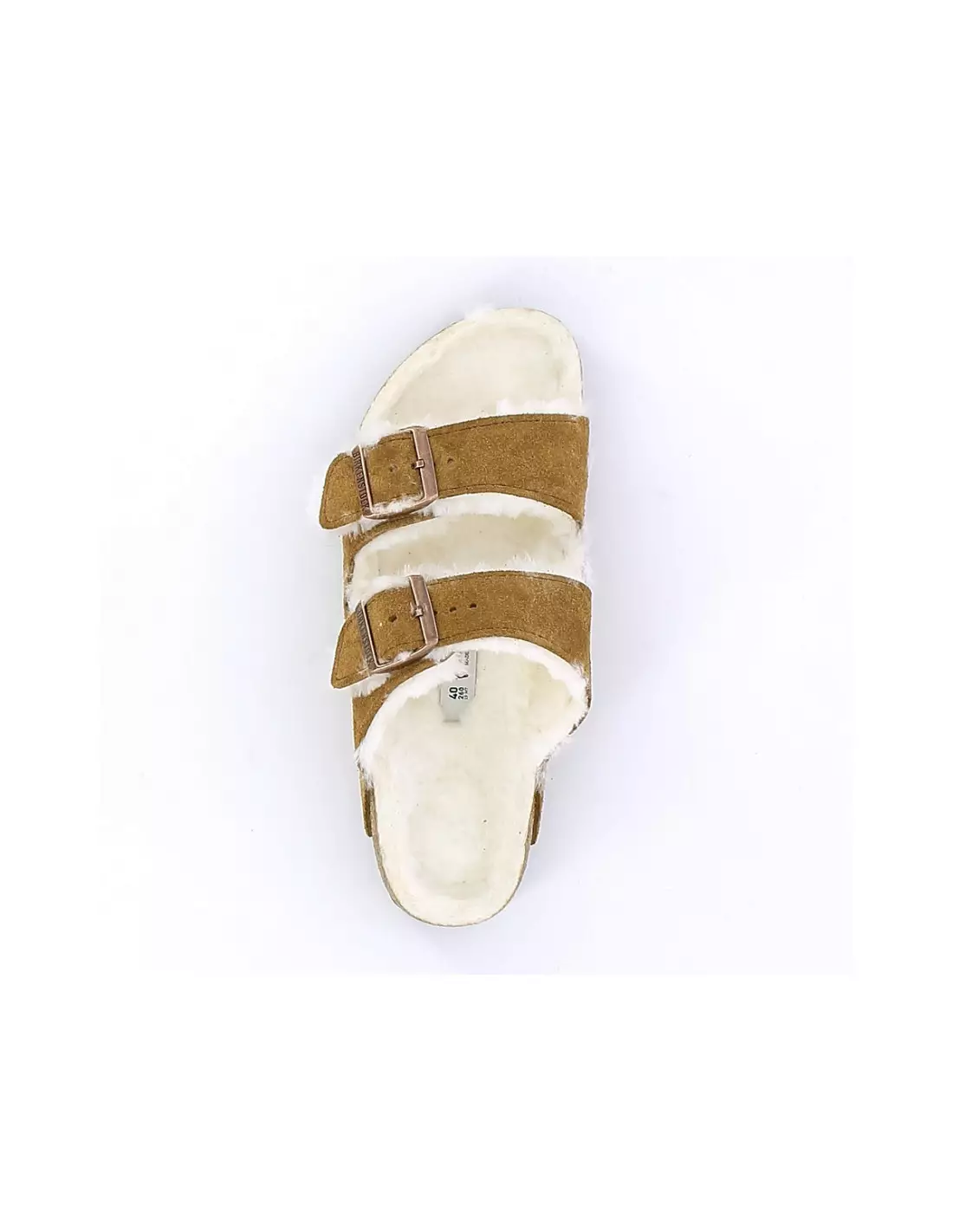 BIRKENSTOCK ARIZONA LEATHER - Mules & sabots Marronclair