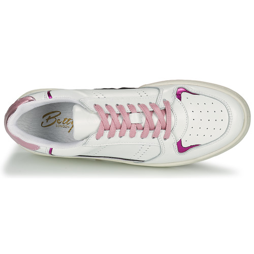 Betty London - YANI - Blanc / Fuchsia