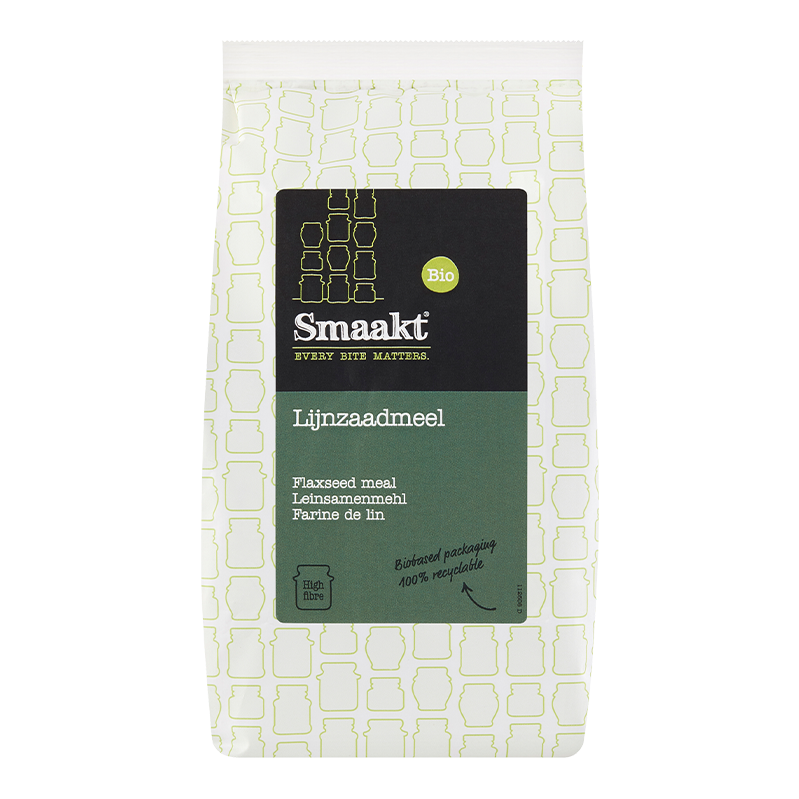 Smaakt Lijnzaadmeel (bio) 400 gram