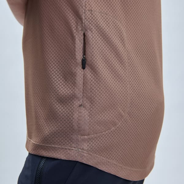 Maillot VTT POC MTB PURE TEE JASPER BROWN/LT SANDSTONE BEIGE