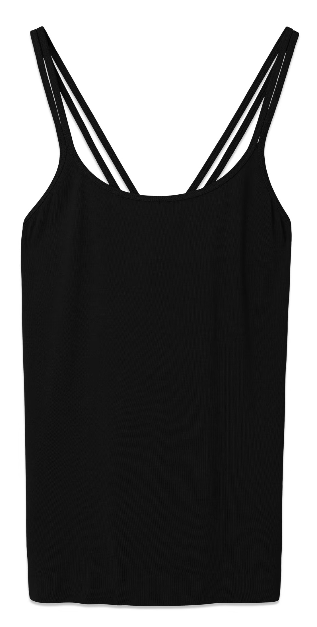 Bandha Bamboo Strap Top Dame 001/Beautiful Black
