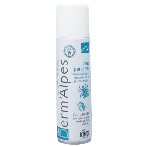 Anti-parasites King Derm'Alpes aérosol de 250 ml
