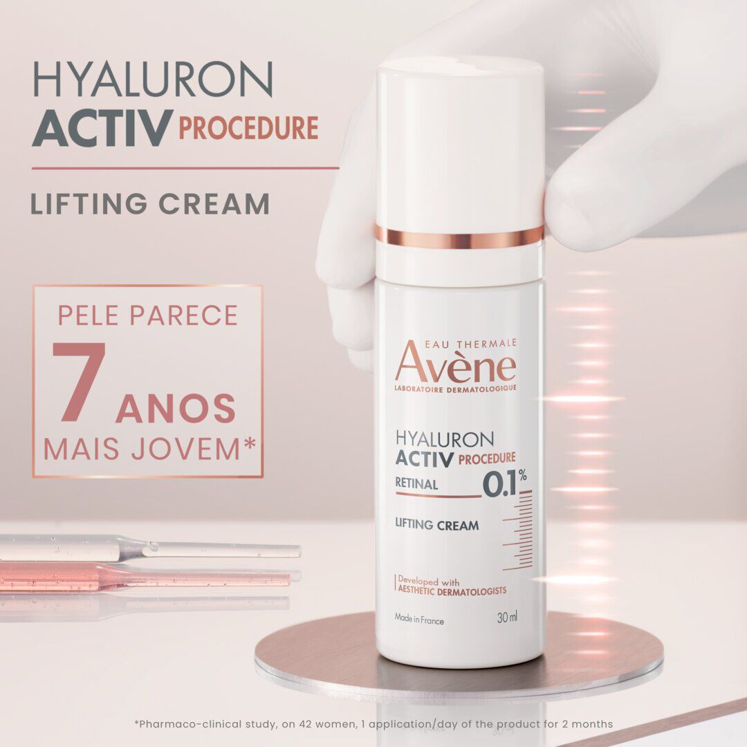 AVENE  Hyaluron Activ Procedure Creme Lifting Rugas e Luminosidade - 30ml
