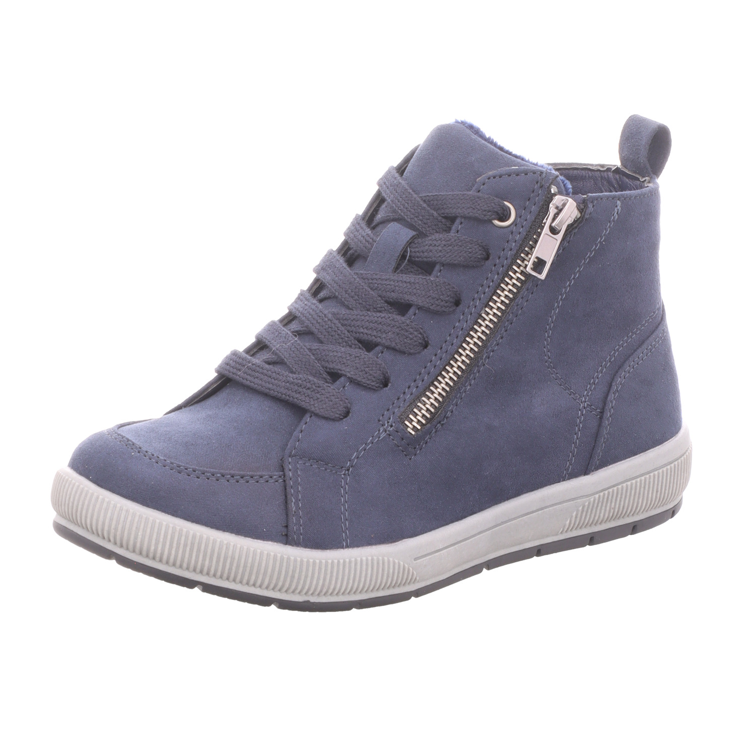Alyssa Damen-Schnürstiefelette Navy-Blau