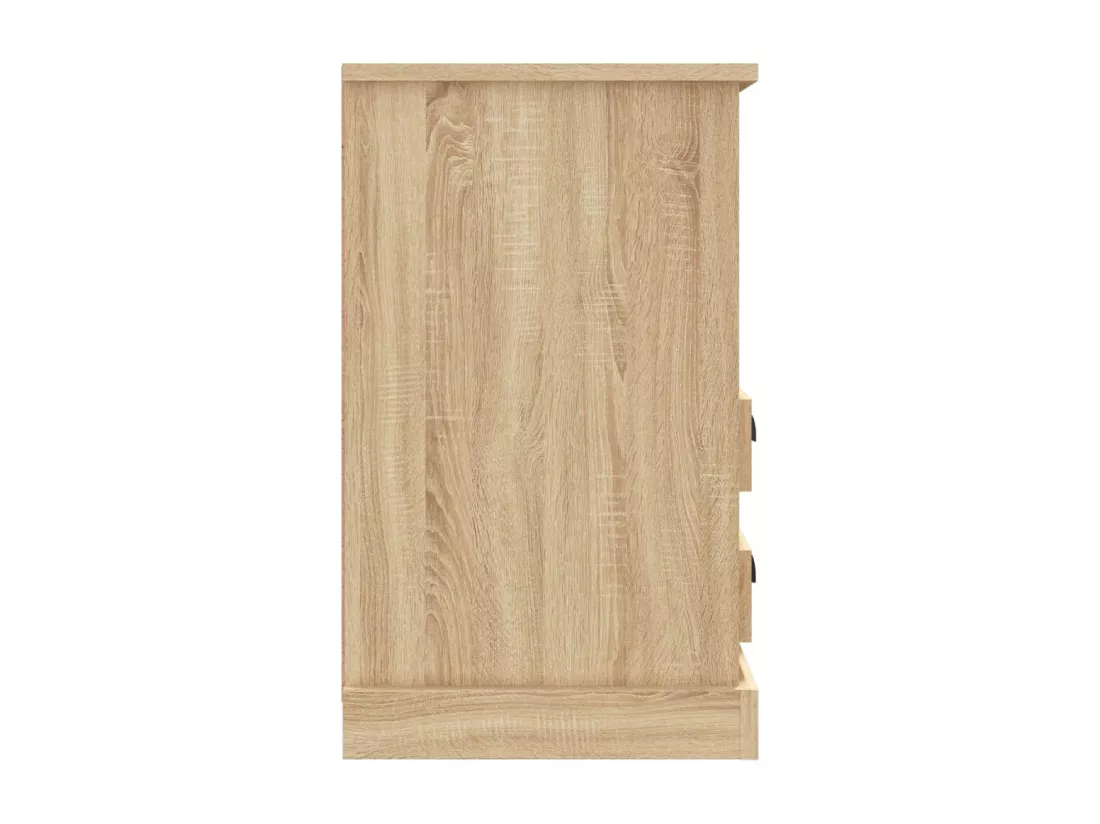 Tables de chevet 2 pcs chêne sonoma 43x36x60 cm