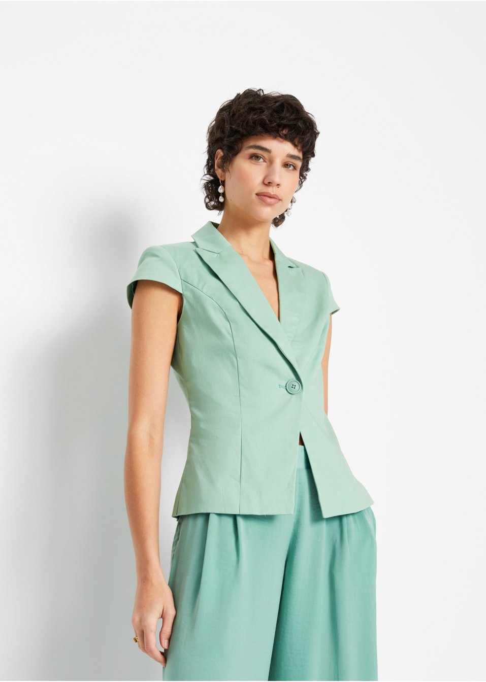 Blazer à manches courtes