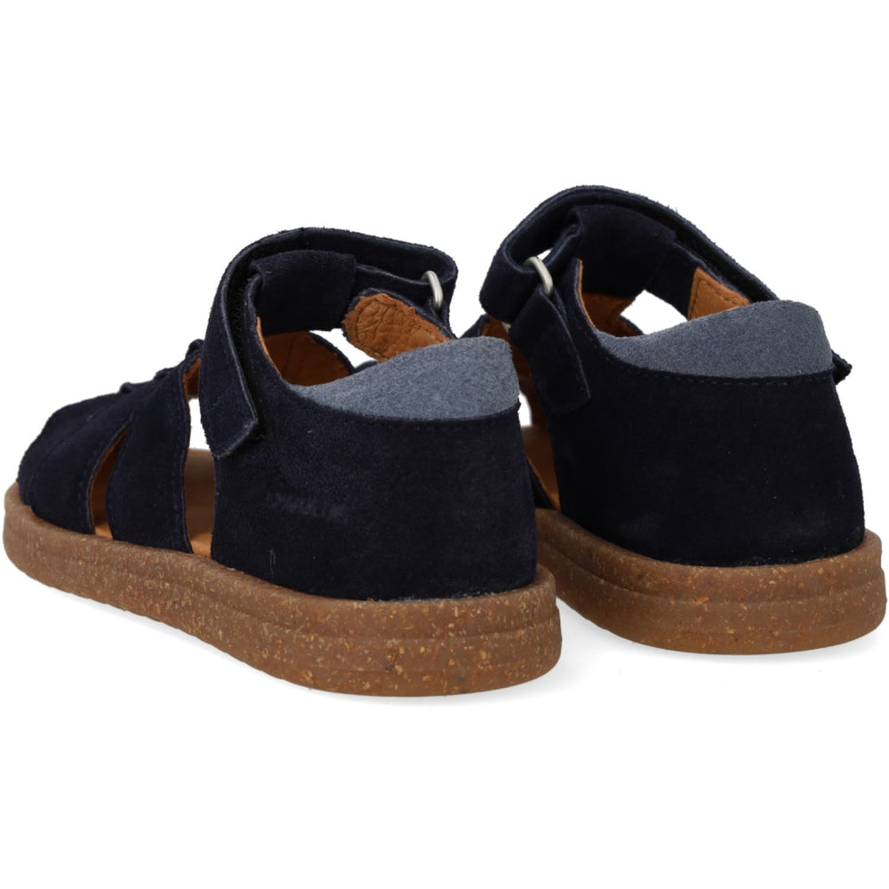 Køb Angulus Navy/Blue Fog Sandal Med Justerbar Velcrolukning