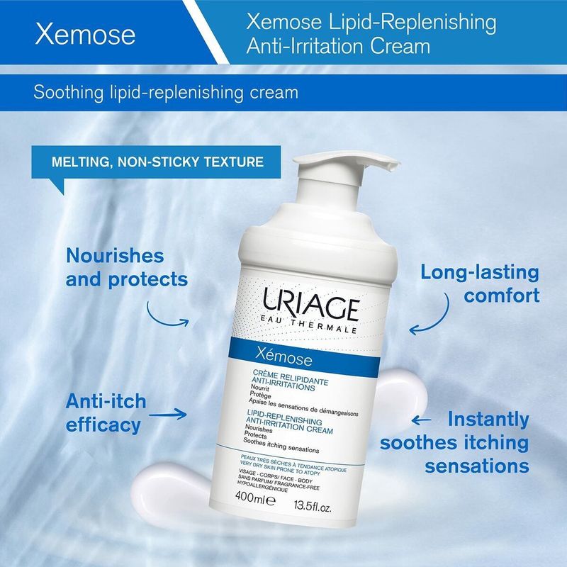 Uriage - Xemose Emolliente - Bodylotion - 400ml - Voor Gevoelige Huid