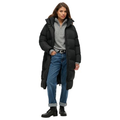 Doudoune femme Longline Hooded SUPERDRY